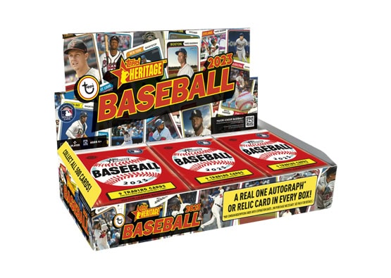 2023 Topps Heritage Baseball Hobby Box