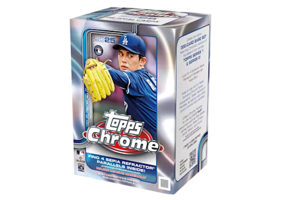 2025 Topps Chrome Baseball Blaster Box