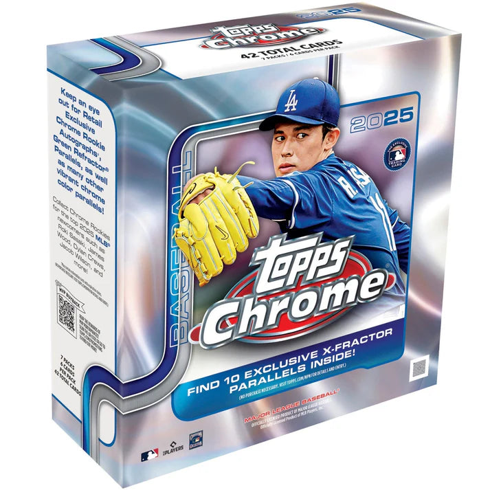 2025 Topps Chrome Baseball Mega Box