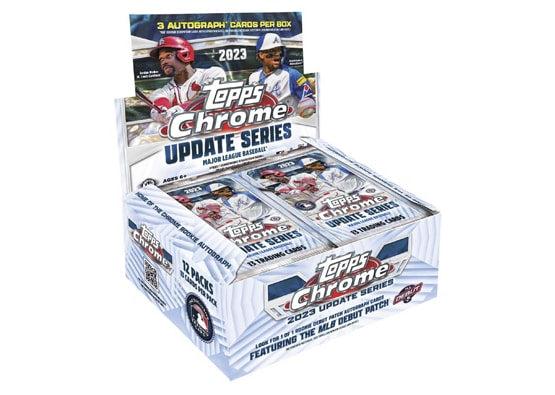 2023 Topps Chrome Update Series Baseball Jumbo Box