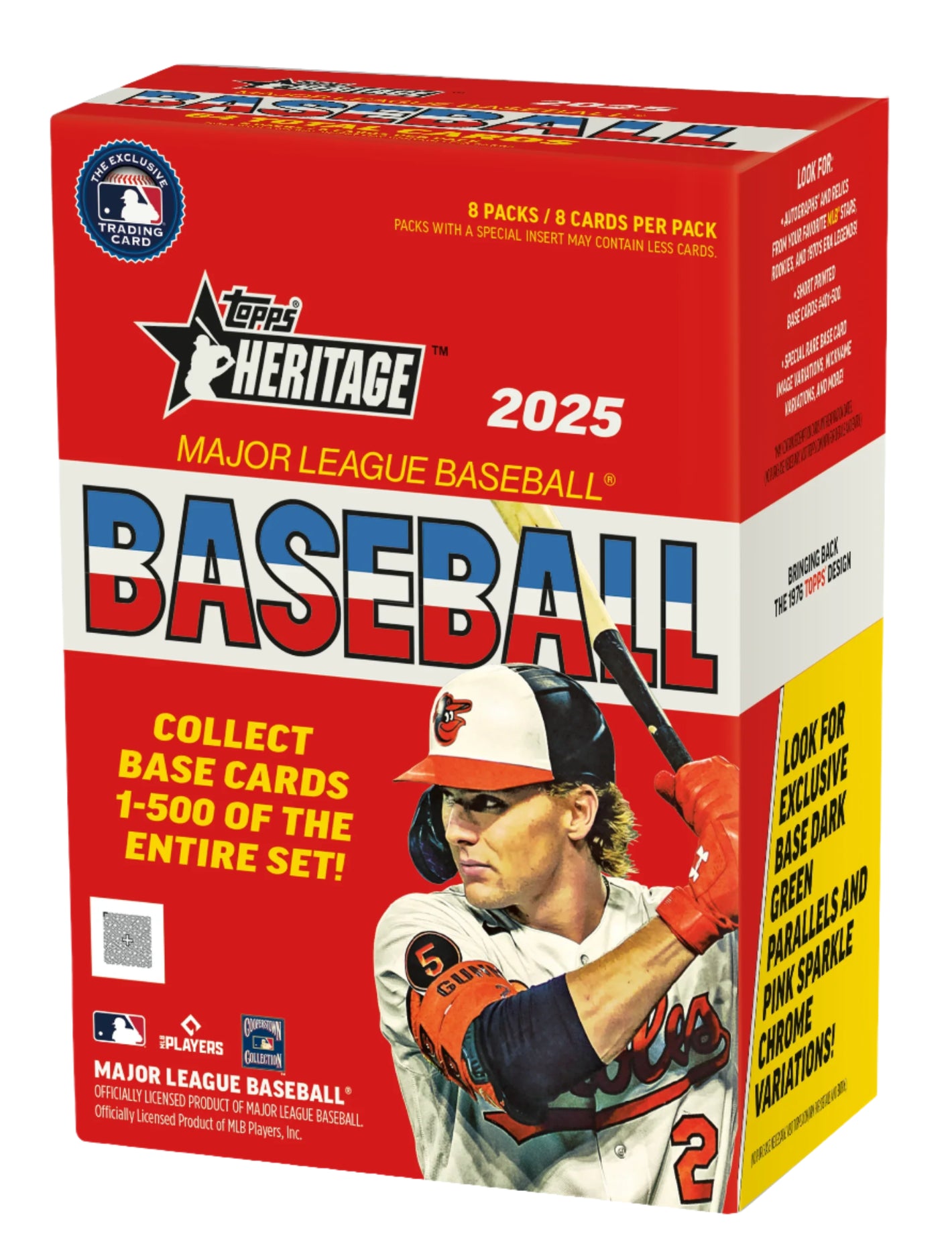 2025 Topps Heritage Baseball Value Box