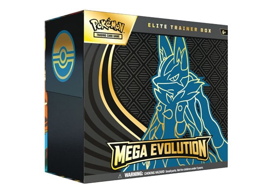 Pokemon Mega Evolution Base Set Elite Trainer Box-Lucario