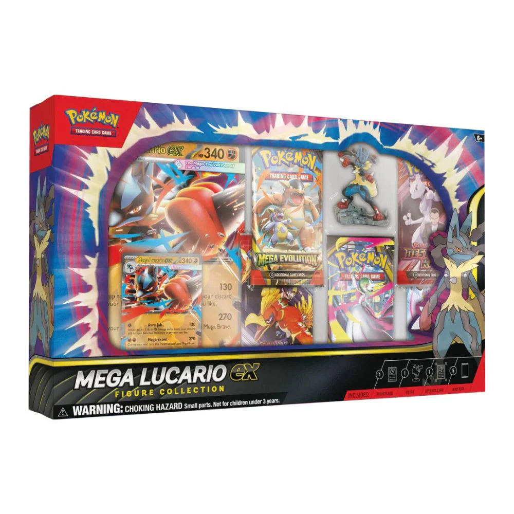Pokemon Mega Lucario EX Figure Collection (Pre-Order)