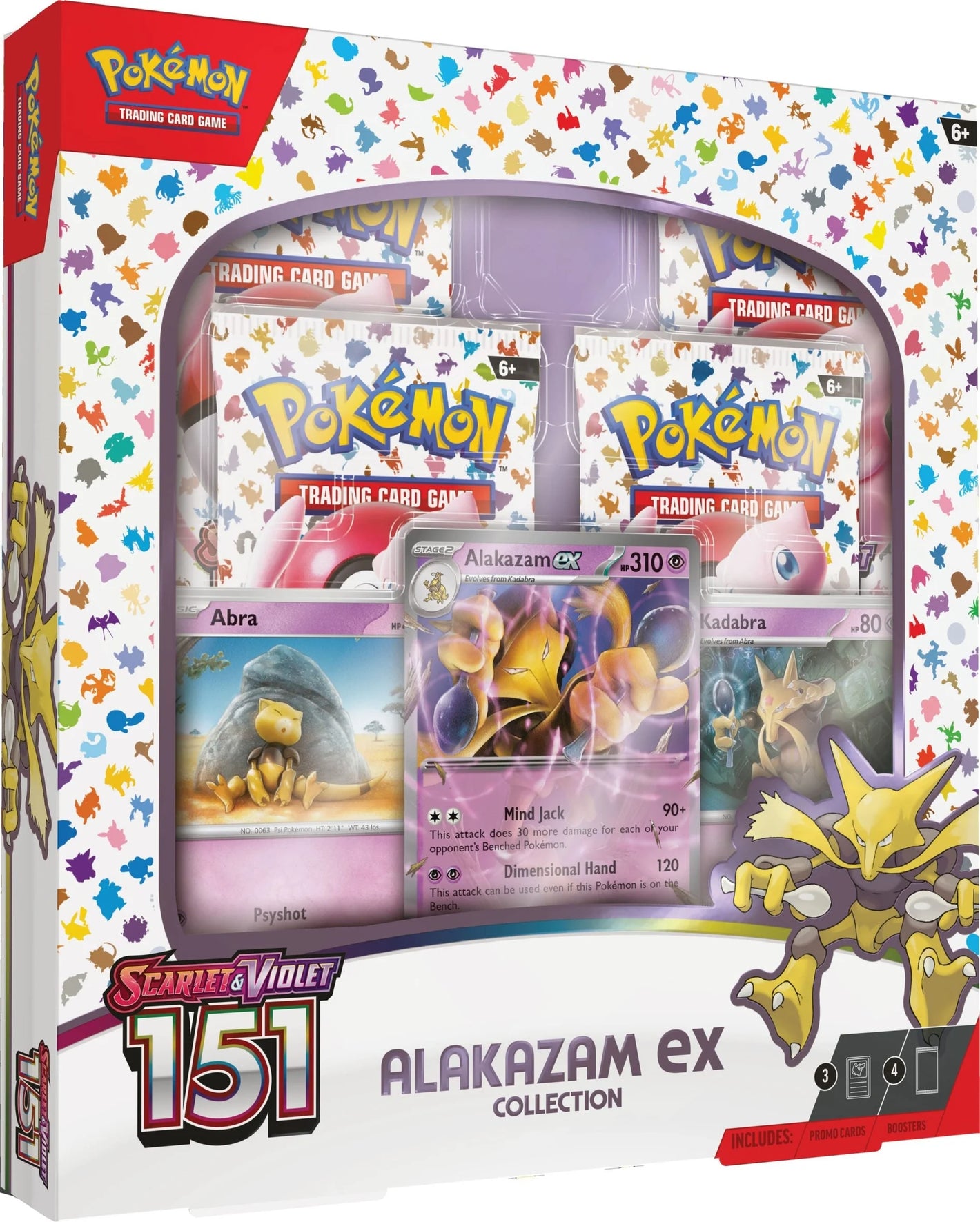 Pokemon Scarlet & Violet 151 Alakazam Ex Collection Box