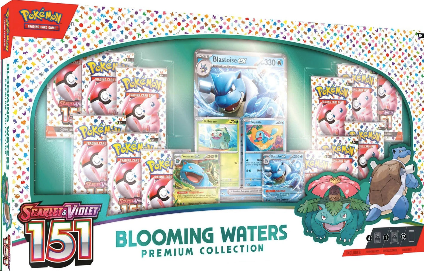 Pokemon Scarlet & Violet 151 Blooming Waters Premium Collection Box
