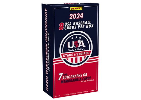 2024 Panini Usa Stars And Stripes Baseball Hobby Box
