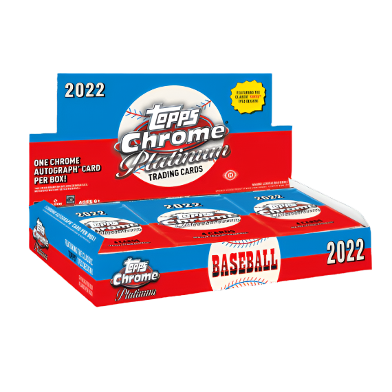 2022 Topps Chrome Platinum Anniversary Baseball Hobby Box