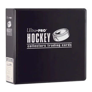 Ultra Pro Black Hockey Collector Trading Card Binder
