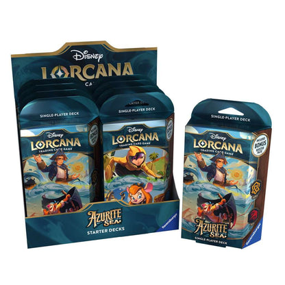 Disney Lorcana Azurite Sea Starter Deck