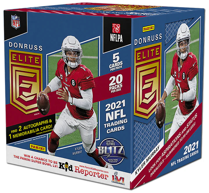 2021 Panini Donruss Elite Football Hobby Box