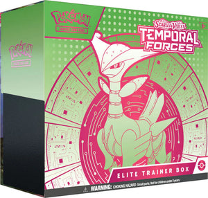 Pokemon Scarlet & Violet Temporal Forces Elite Trainer Box-Iron Leaves