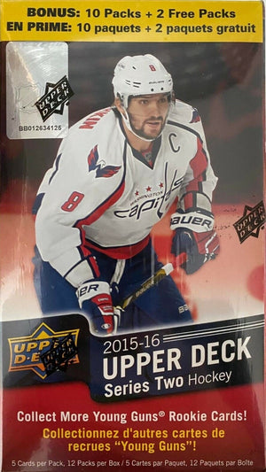 2015-16 Upper Deck Series 2 Hockey Blaster Box