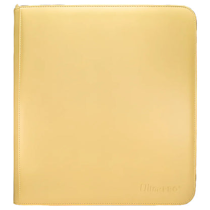 Ultra Pro 12 Pocket Vivid Zip Pro Binder-Yellow