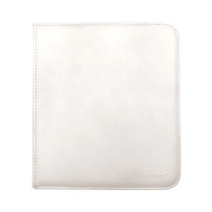 Ultra Pro 12 Pocket Vivid Zip Pro Binder-White