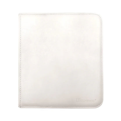 Ultra Pro 12 Pocket Vivid Zip Pro Binder-White