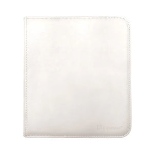 Ultra Pro 12 Pocket Vivid Zip Pro Binder-White