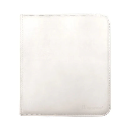 Ultra Pro 12 Pocket Vivid Zip Pro Binder-White