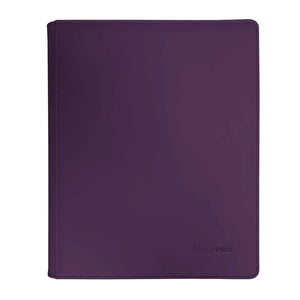 Ultra Pro 9 Pocket Vivid Zip Pro Binder-Midnight Plum