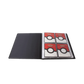 Ultra Pro Pokemon Pitch Black 4- Pocket Portfolio Binder