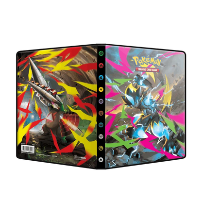 Ultra Pro Pokemon Pitch Black 4- Pocket Portfolio Binder