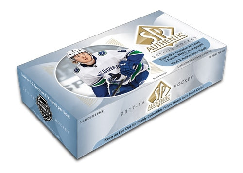 2017-18 Upper Deck SP Authentic Hockey Hobby Box