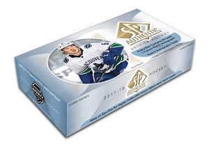 2017-18 Upper Deck SP Authentic Hockey Hobby Box