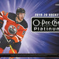2019-20 Upper Deck O-Pee-Chee Platinum Hockey Hobby Box