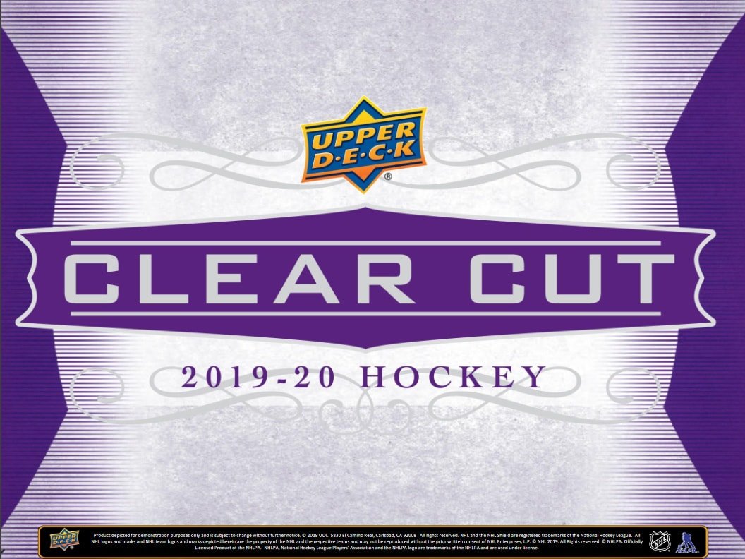 2019-20 Upper Deck Clear Cut Hockey Hobby Box - Cartes Sportives Rive Sud