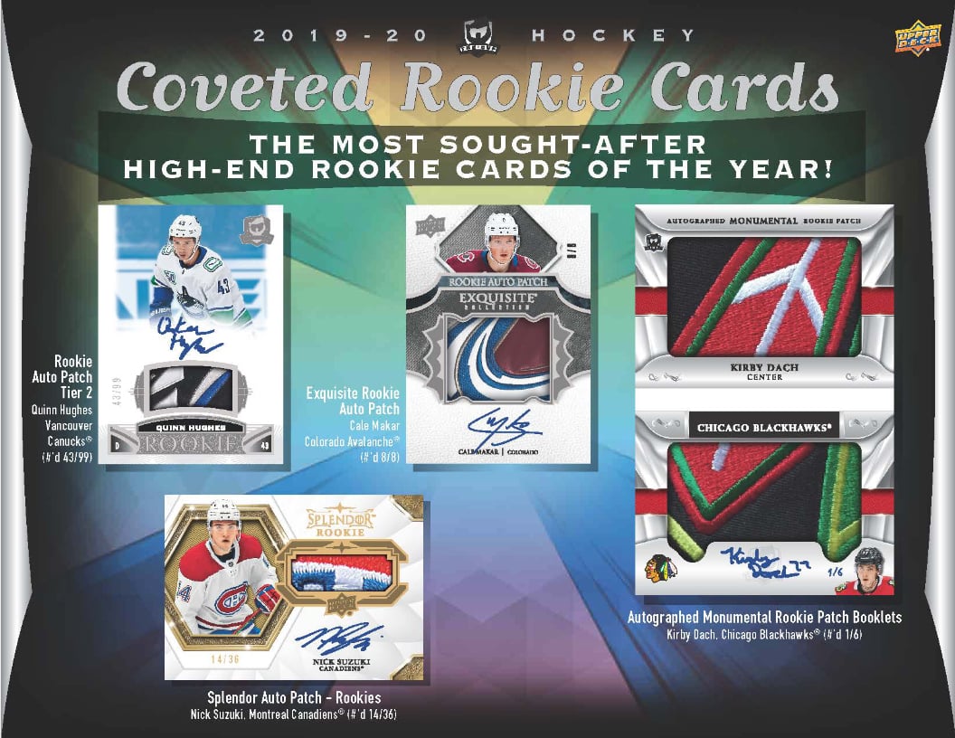 2019 - 20 Upper Deck The Cup Hockey Hobby Box - Cartes Sportives Rive Sud