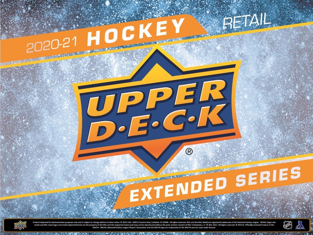 2020-21 Upper Deck Extended Series Hockey Retail Box - Cartes Sportives Rive Sud