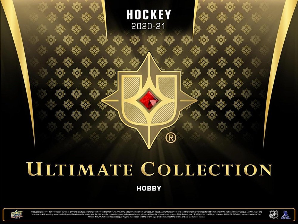 2020 - 21 Upper Deck Ultimate Hockey Hobby Box - Cartes Sportives Rive Sud