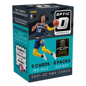 2021-22 Panini Donruss Optic Basketball Blaster Box