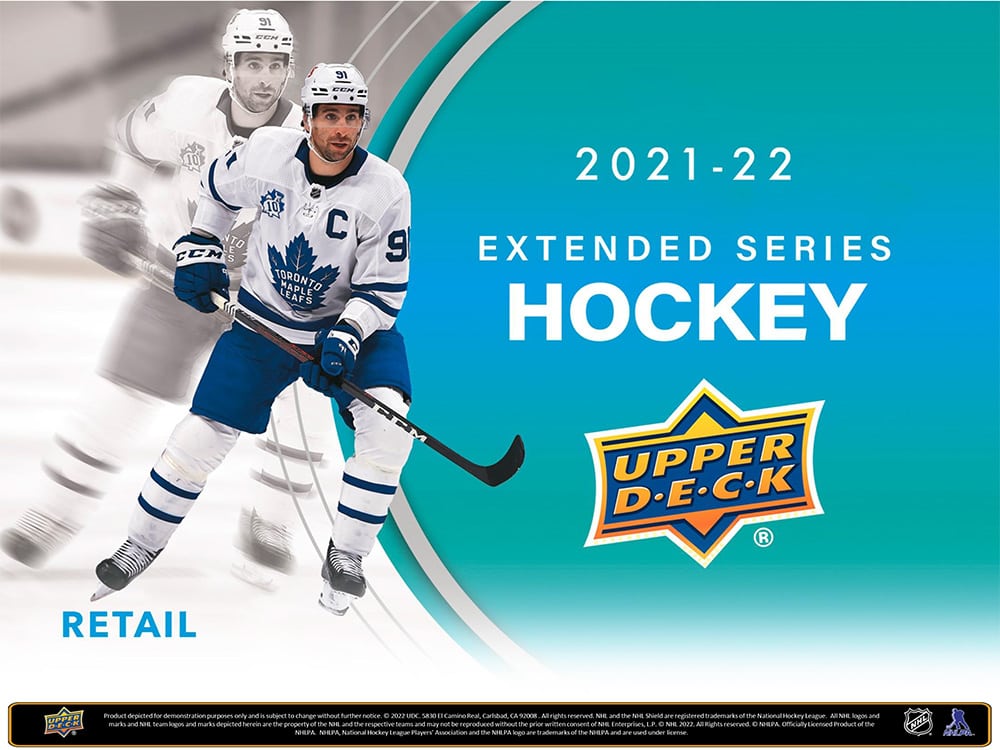 2021-22 Upper Deck Extended Series Hockey Blaster Box - Cartes Sportives Rive Sud