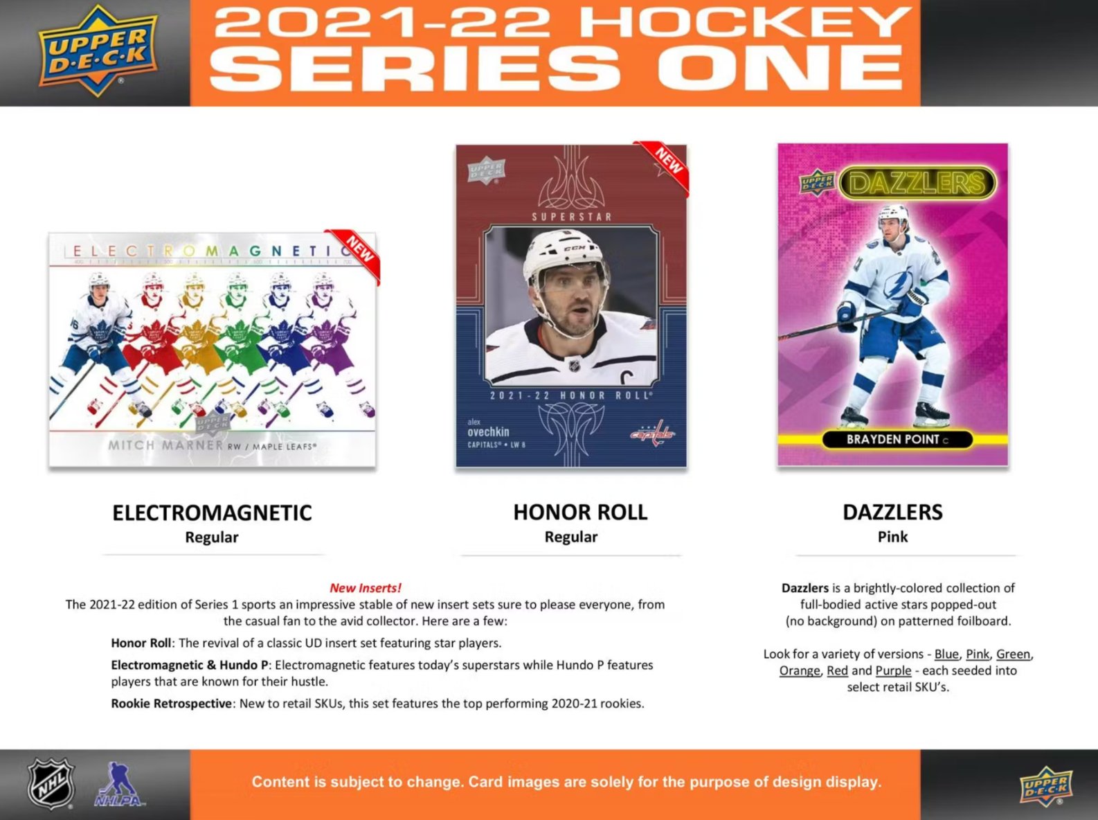 2021-22 Upper Deck Series 1 Hockey Retail Box - Cartes Sportives Rive Sud