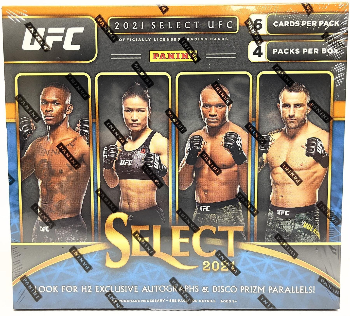2021 Panini Select UFC H2 Hybrid Hobby Box