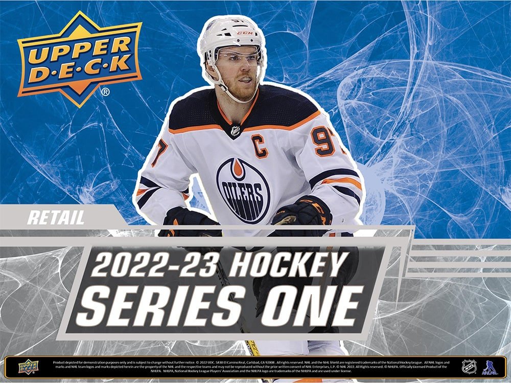 2022-23 Upper Deck Series 1 Hockey Blaster Box - Cartes Sportives Rive Sud
