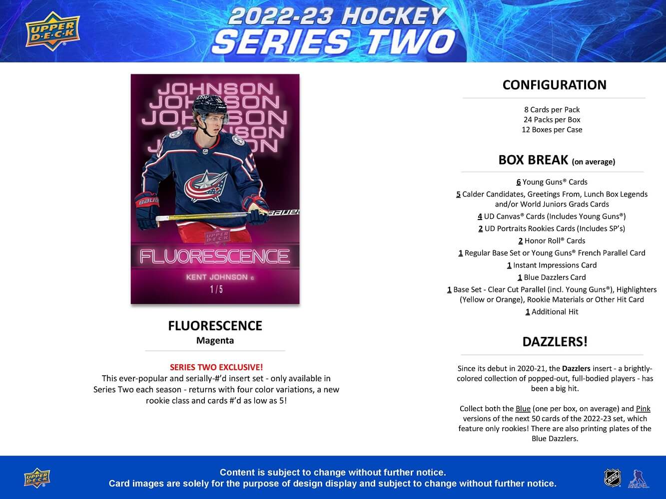 2022-23 Upper Deck Series 2 Hockey Hobby Box - Cartes Sportives Rive Sud