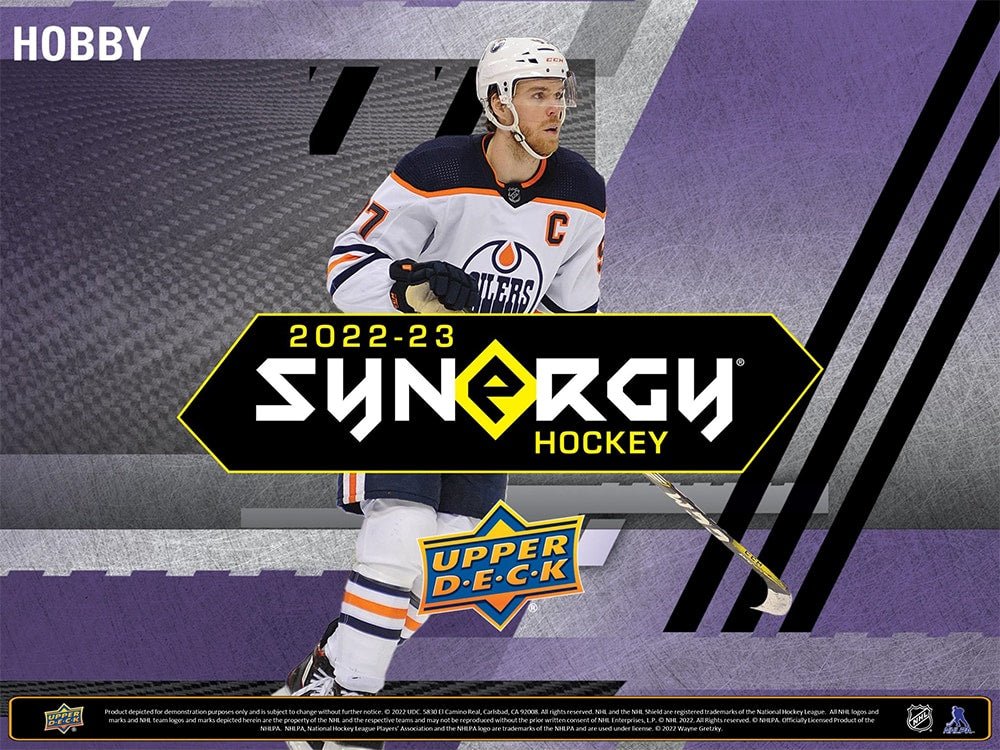 2022-23 Upper Deck Synergy Hockey Hobby Box - Cartes Sportives Rive Sud