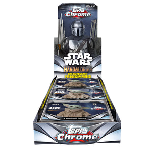 2022 Topps Chrome Star Wars Mandalorian Beskar Hobby Box