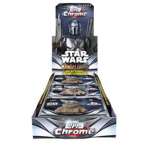 2022 Topps Chrome Star Wars Mandalorian Beskar Hobby Box