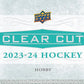 2023-24 Upper Deck Clear Cut Hockey Hobby Box