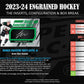 2023 - 24 Upper Deck Engrained Hockey Hobby Box (Pre - Order) - Cartes Sportives Rive Sud