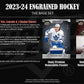 2023 - 24 Upper Deck Engrained Hockey Hobby Box (Pre - Order) - Cartes Sportives Rive Sud