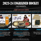 2023 - 24 Upper Deck Engrained Hockey Hobby Box (Pre - Order) - Cartes Sportives Rive Sud