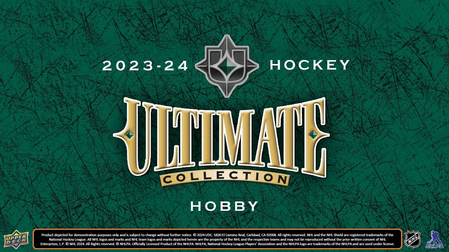 2023 - 24 Upper Deck Ultimate Hockey Hobby Box (Pre - Order) - Cartes Sportives Rive Sud