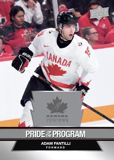 2023 Upper Deck Team Canada Juniors Hockey Hobby Box - Cartes Sportives Rive Sud