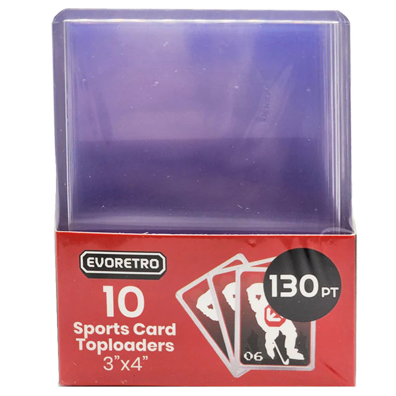 Evo Retro 3X4 Top Loader 10ct Thick 130pt