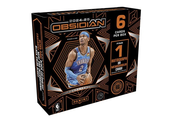 2024-25 Panini Obsidian Basketball International Hobby Box