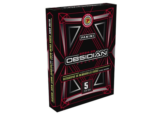 2024-25 Panini Obsidian Soccer International Hobby Box