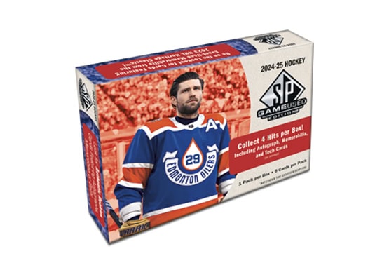 2024-25 Upper Deck SP Game Used Hockey Hobby Box